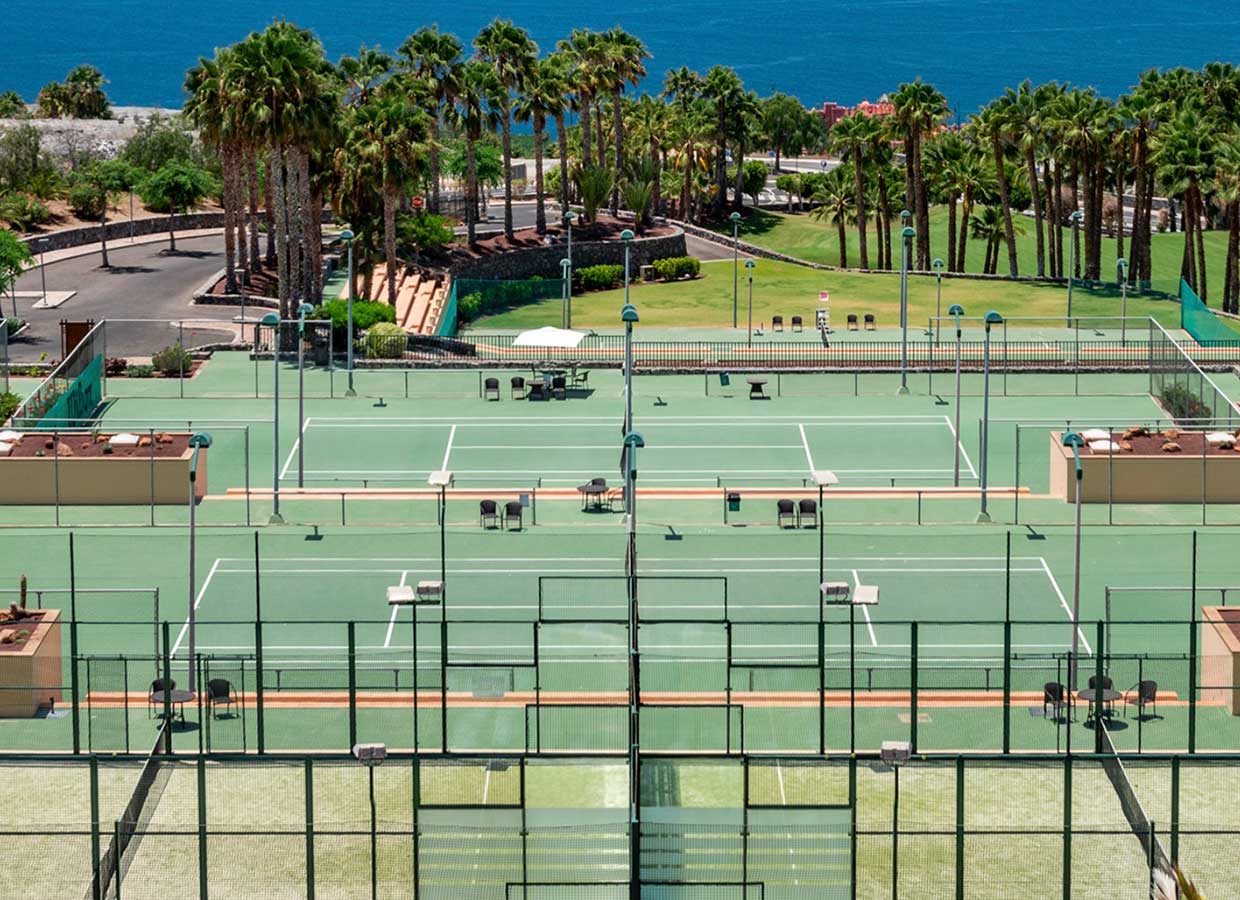 Abama tennis courts